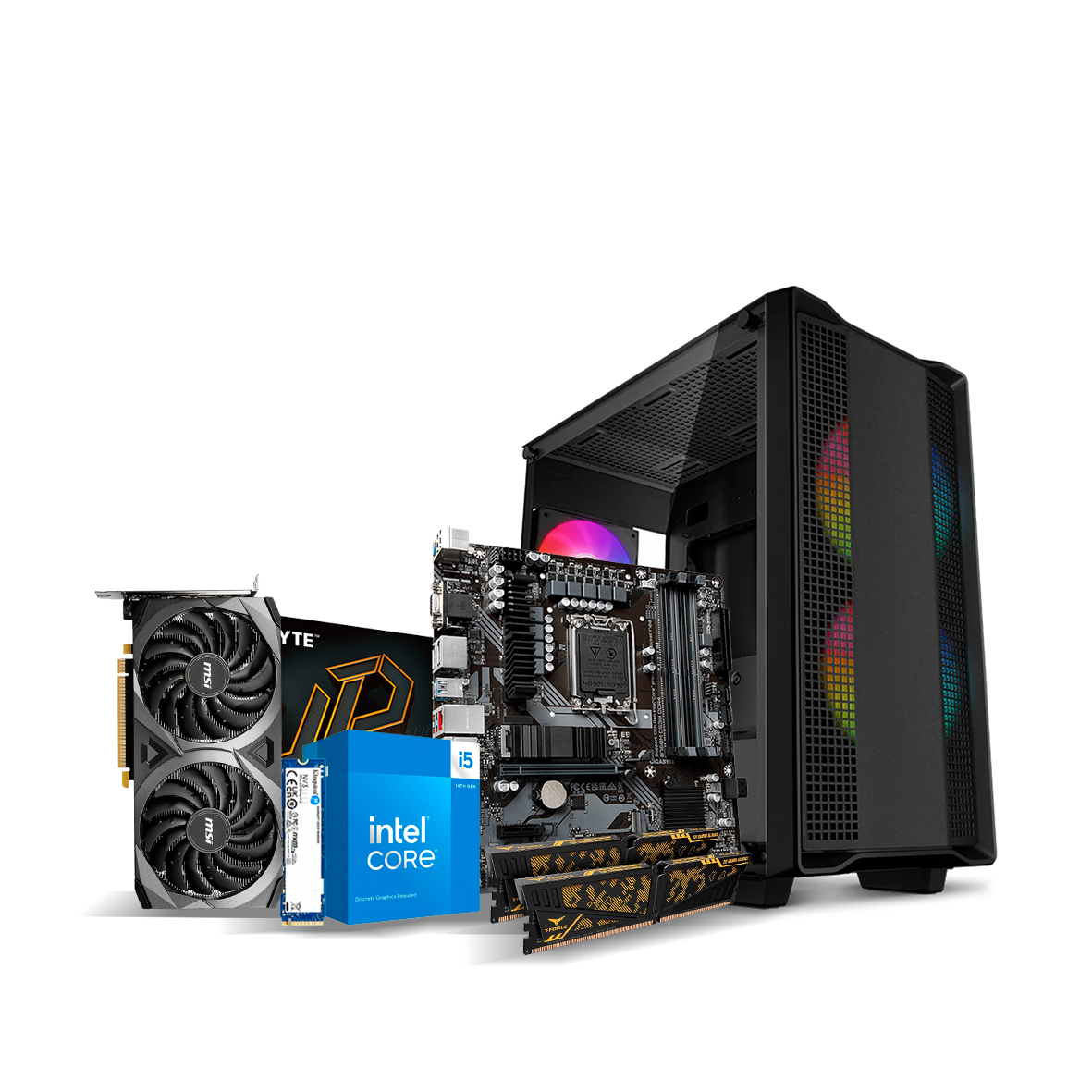 PC GAMER INTEL CORE I5 14400F CON RTX 3060 12GB