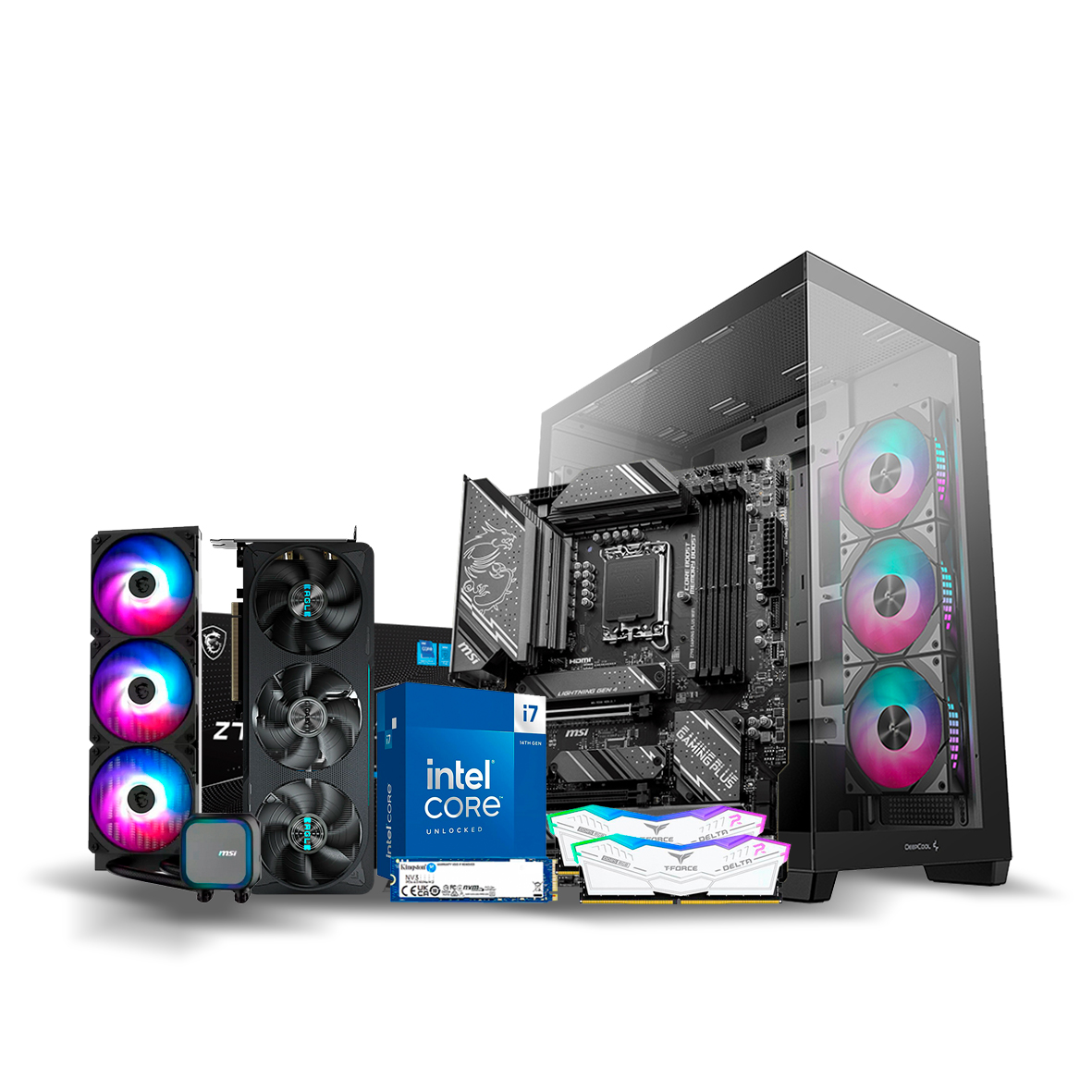 PC GAMER INTEL CORE I7 14700KF CON RTX 5070 12GB