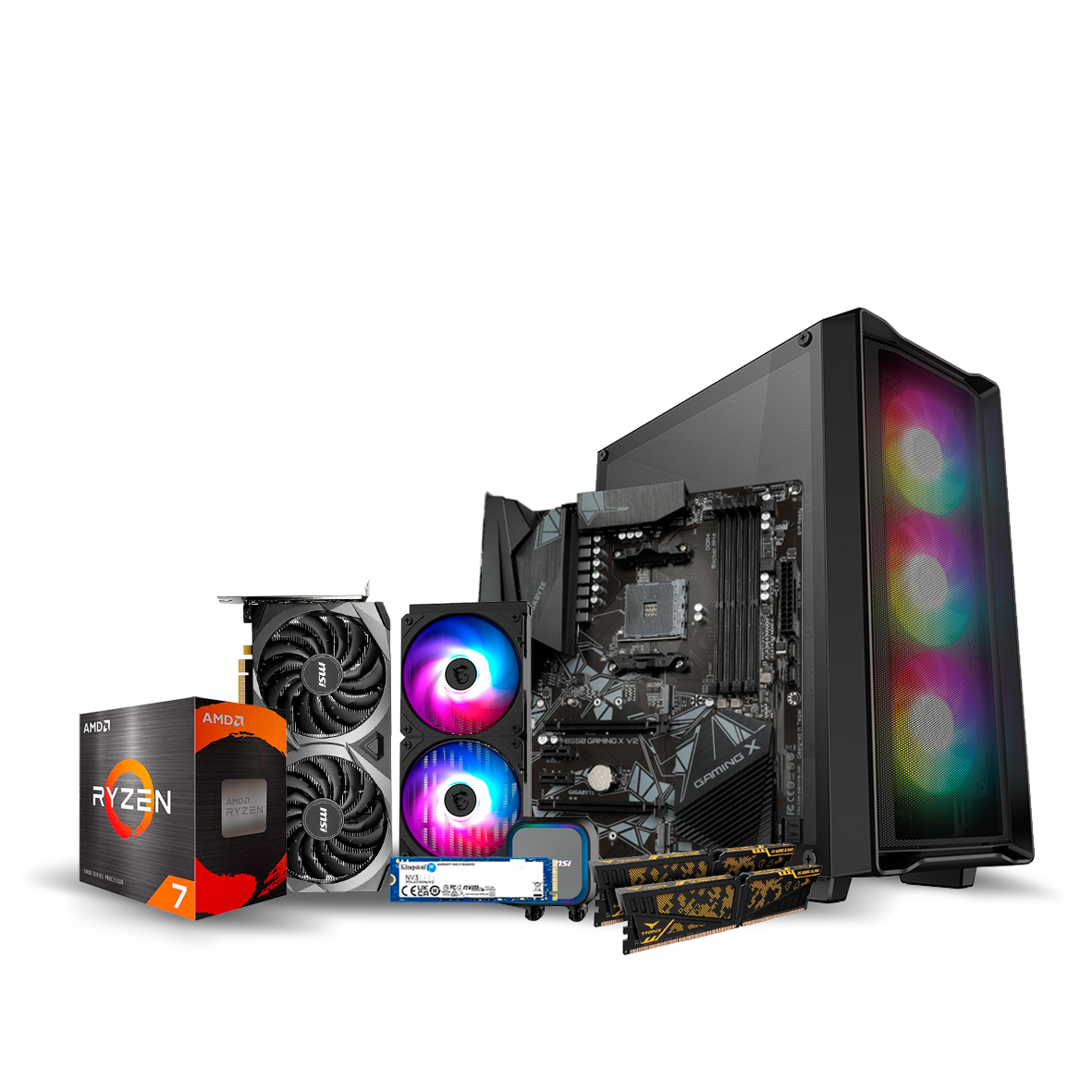 PC GAMER RYZEN 7 5800X CON RTX 3060