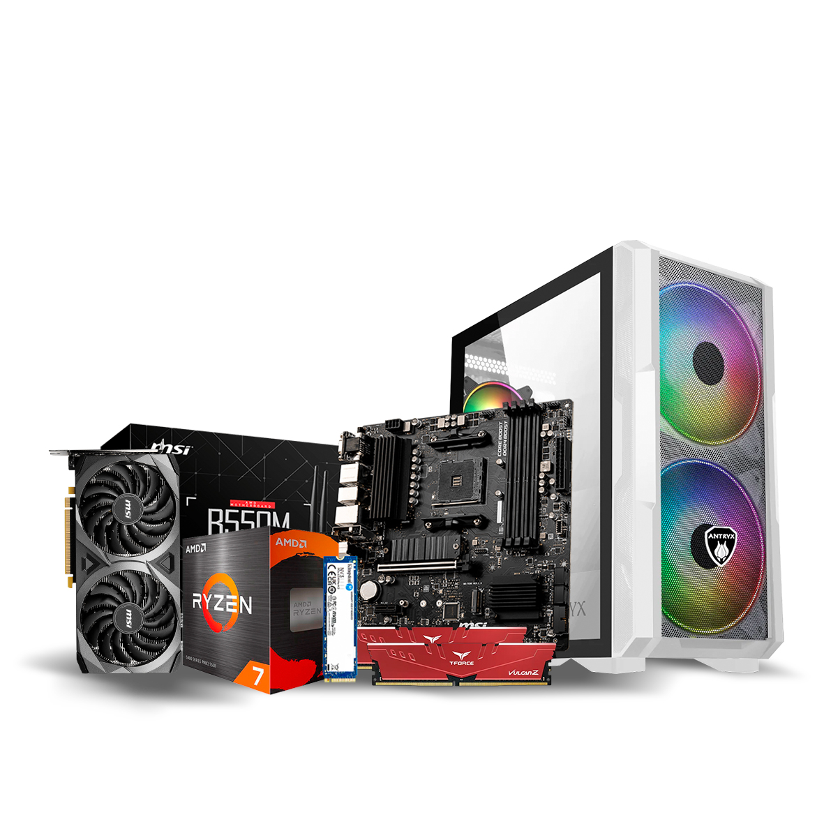 PC GAMER AMD RYZEN 7 5700X CON RTX 3060