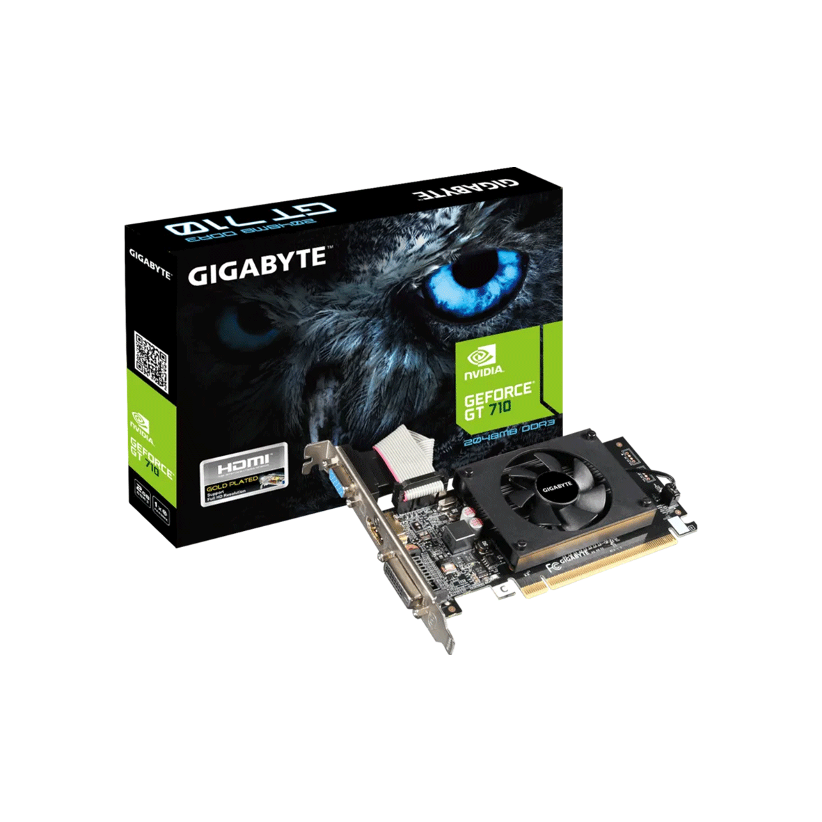Tarjeta de video GIGABYTE GT 710 2GB DDR3