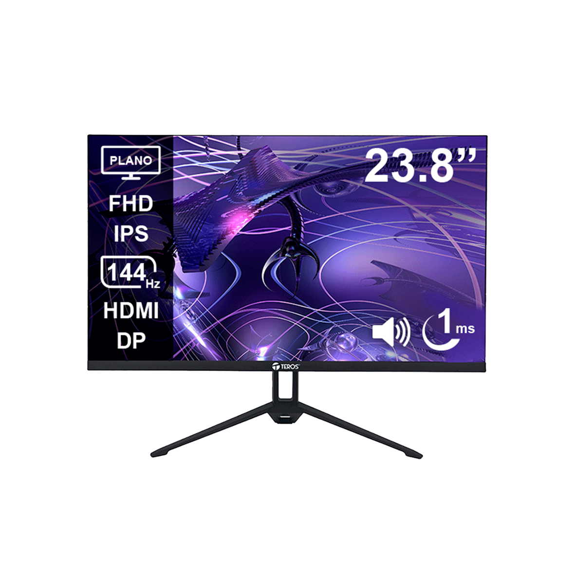 Monitor Teros TE-2417S, 23,8" IPS, 144Hz, Full HD