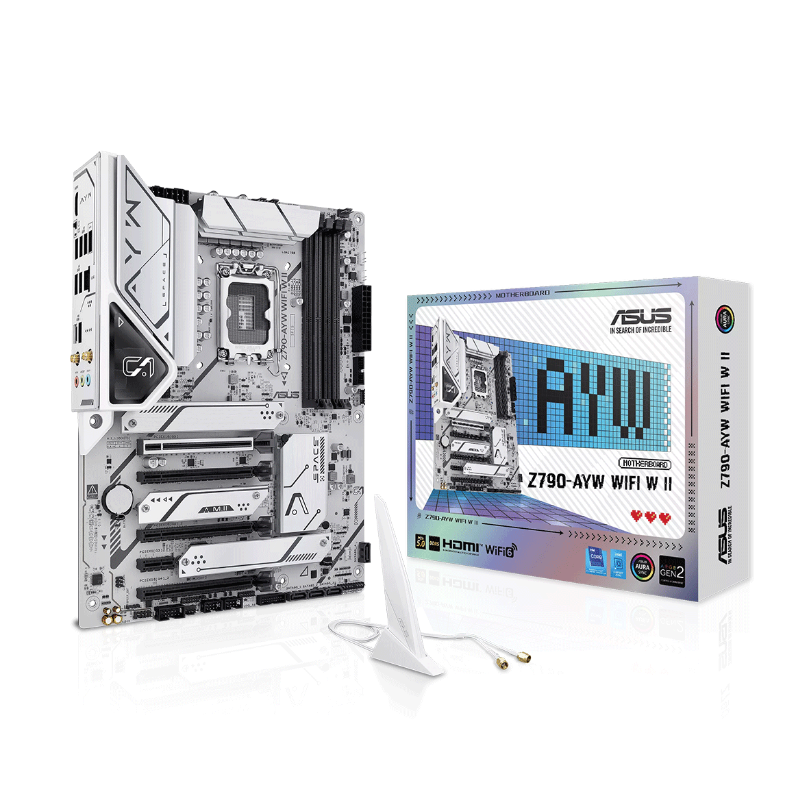 Motherboard ASUS Z790-AYW WIFI W II, Socket LGA1700