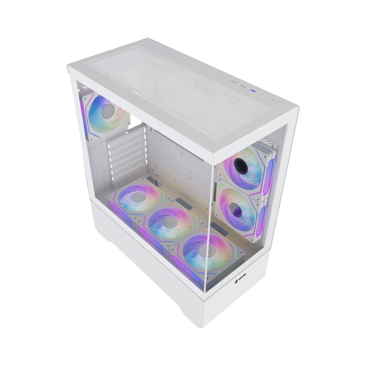 Case Halion FISH TANK JUPITER K04, 6 Fan ARGB