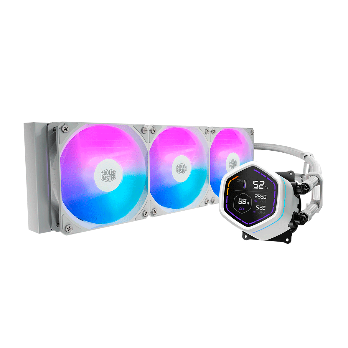 REFRIGERACION LIQUIDA COOLER MASTER ML CORE NEX DIGITAL360 WHITE